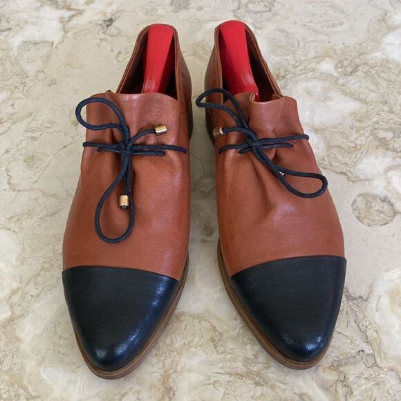 Django & Juliette Kotty Slip On Leather Shoes - Picture 2 of 15